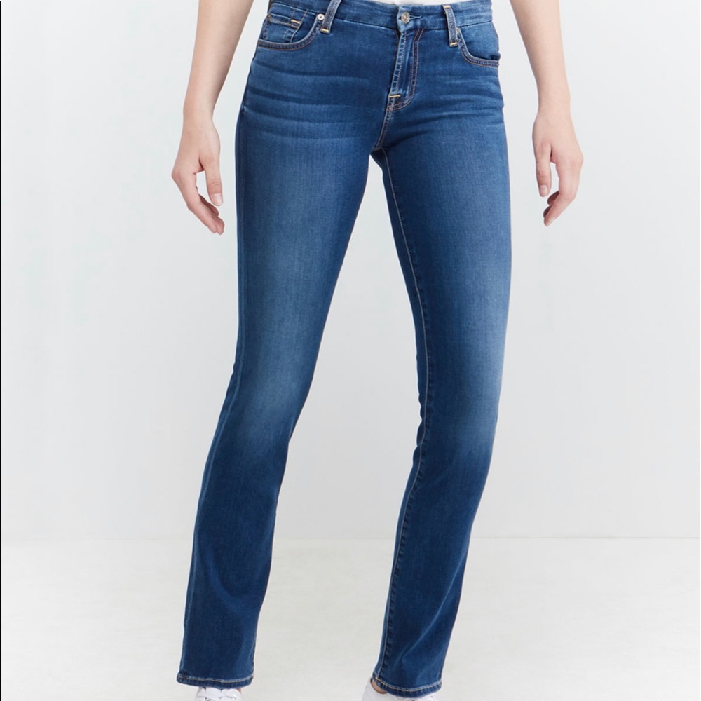 7 For All Mankind Straight Leg Jeans